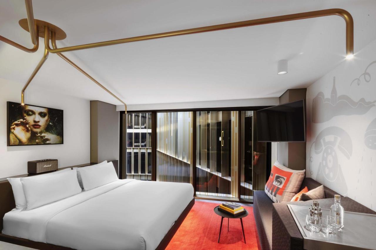Hotel W Amsterdam Esterno foto A room at the hotel