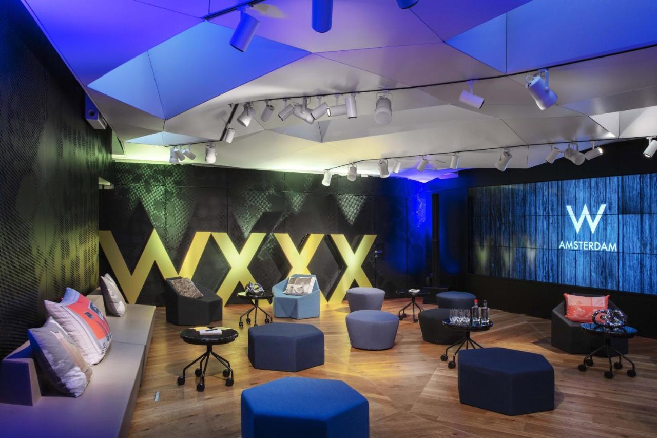 Hotel W Amsterdam Esterno foto WXYZ lounge at Amsterdam Airport Schiphol
